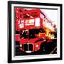 Red Bus, London-Tosh-Framed Art Print