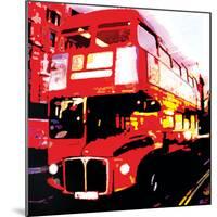 Red Bus, London-Tosh-Mounted Art Print