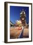 Red Bus on Tower Bridge, London, England, United Kingdom, Europe-Markus Lange-Framed Photographic Print