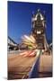 Red Bus on Tower Bridge, London, England, United Kingdom, Europe-Markus Lange-Mounted Photographic Print