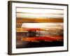 Red Bus-Felipe Rodriguez-Framed Photographic Print