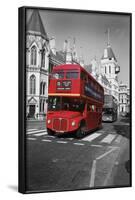 Red Bus-Chris Bliss-Framed Photographic Print
