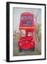 Red Bus-Antonia Myatt-Framed Giclee Print