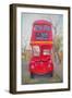 Red Bus-Antonia Myatt-Framed Giclee Print