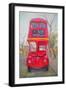 Red Bus-Antonia Myatt-Framed Giclee Print