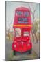 Red Bus-Antonia Myatt-Mounted Giclee Print