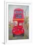 Red Bus-Antonia Myatt-Framed Giclee Print