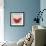 Red Butterfly-Alan Hopfensperger-Framed Art Print displayed on a wall