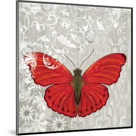 Red Butterfly-Alan Hopfensperger-Mounted Art Print