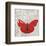 Red Butterfly-Alan Hopfensperger-Framed Art Print