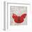 Red Butterfly-Alan Hopfensperger-Framed Art Print