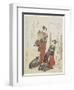 Red, C. 1820-Ryuryukyo Shinsai-Framed Giclee Print