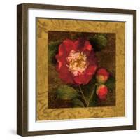 Red Camellias I-John Seba-Framed Art Print