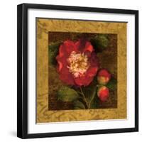 Red Camellias I-John Seba-Framed Art Print