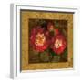 Red Camellias II-John Seba-Framed Art Print