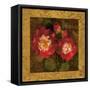 Red Camellias II-John Seba-Framed Stretched Canvas