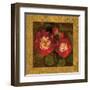 Red Camellias II-John Seba-Framed Art Print