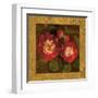 Red Camellias II-John Seba-Framed Art Print