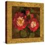 Red Camellias II-John Seba-Stretched Canvas