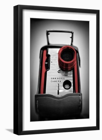 Red Camera-Gail Peck-Framed Art Print