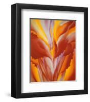 Red Canna-Georgia O'Keeffe-Framed Art Print