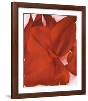 Red Cannas-Georgia O'Keeffe-Framed Art Print