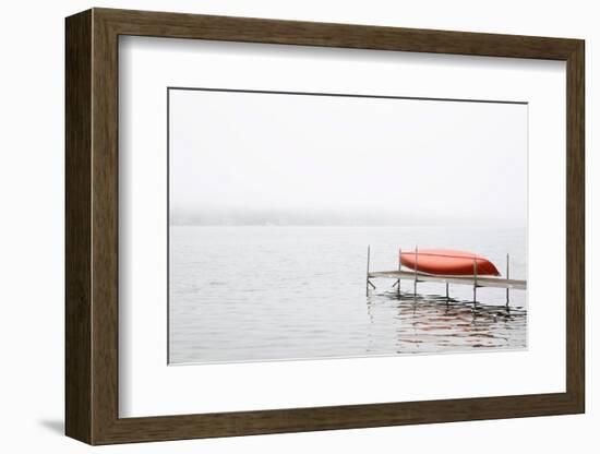 Red Canoe-Brooke T. Ryan-Framed Premium Photographic Print