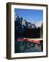 Red Canoes on Moraine Lake-James Randklev-Framed Photographic Print