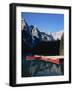 Red Canoes on Moraine Lake-James Randklev-Framed Photographic Print