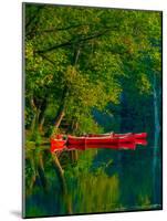 Red Canoes-Steven Maxx-Mounted Photographic Print