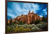 Red Canyon-Tim Oldford-Framed Photographic Print