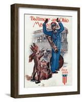 Red Cap-Virginia Louise Moberly-Framed Giclee Print