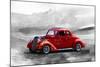 Red Car2-Ata Alishahi-Mounted Giclee Print