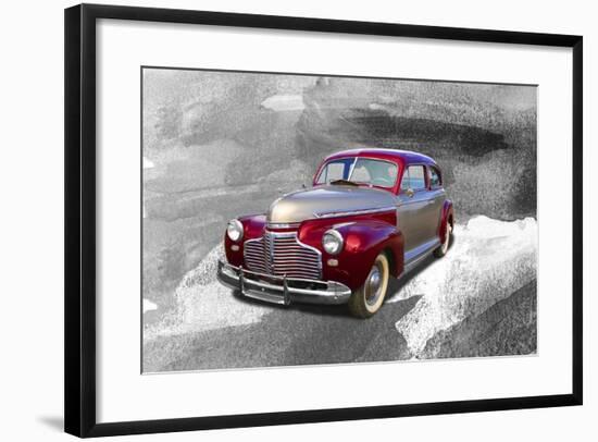 Red Car3-Ata Alishahi-Framed Giclee Print