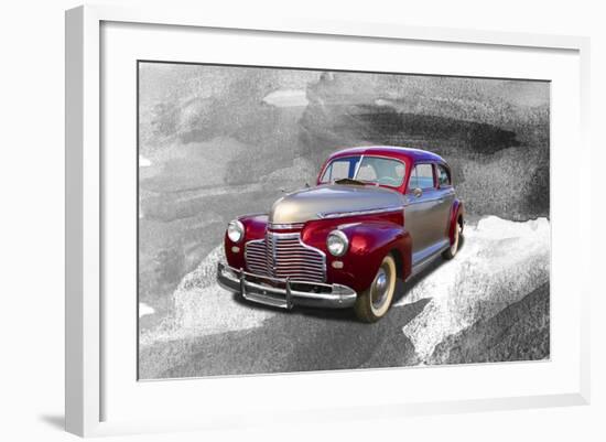 Red Car3-Ata Alishahi-Framed Giclee Print