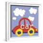 Red Car-Erin Clark-Framed Giclee Print