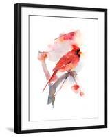 Red Cardinal, 2016-John Keeling-Framed Giclee Print