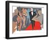 Red Carpet-A Richard Allen-Framed Giclee Print