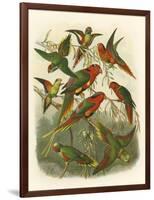 Red Cassel Birds I-Cassell-Framed Art Print