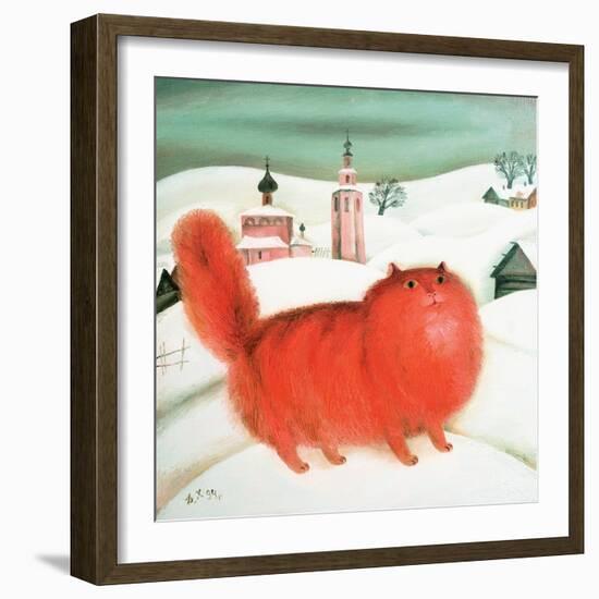 Red Cat, 1994-David Khaikin-Framed Giclee Print