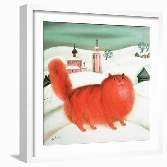 Red Cat, 1994-David Khaikin-Framed Giclee Print