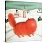 Red Cat, 1994-David Khaikin-Stretched Canvas