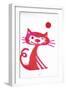 Red Cat 7-Oxana Zaiko-Framed Giclee Print