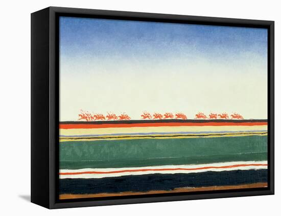 Red Cavalry, 1928-32-Kasimir Malevich-Framed Stretched Canvas