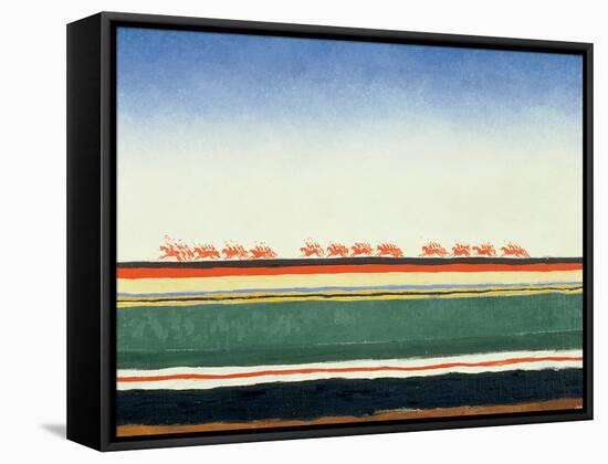 Red Cavalry, 1928-32-Kasimir Malevich-Framed Stretched Canvas