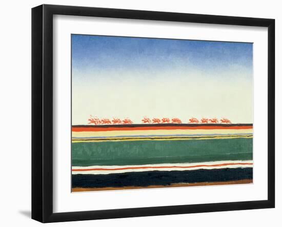 Red Cavalry, 1928-32-Kasimir Malevich-Framed Premium Giclee Print