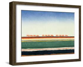 Red Cavalry, 1928-32-Kasimir Malevich-Framed Giclee Print