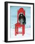 Red Chair, 1995-David Khaikin-Framed Giclee Print