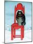 Red Chair, 1995-David Khaikin-Mounted Giclee Print