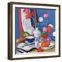 Red Chair and Tulips, c.1919-Samuel John Peploe-Framed Giclee Print